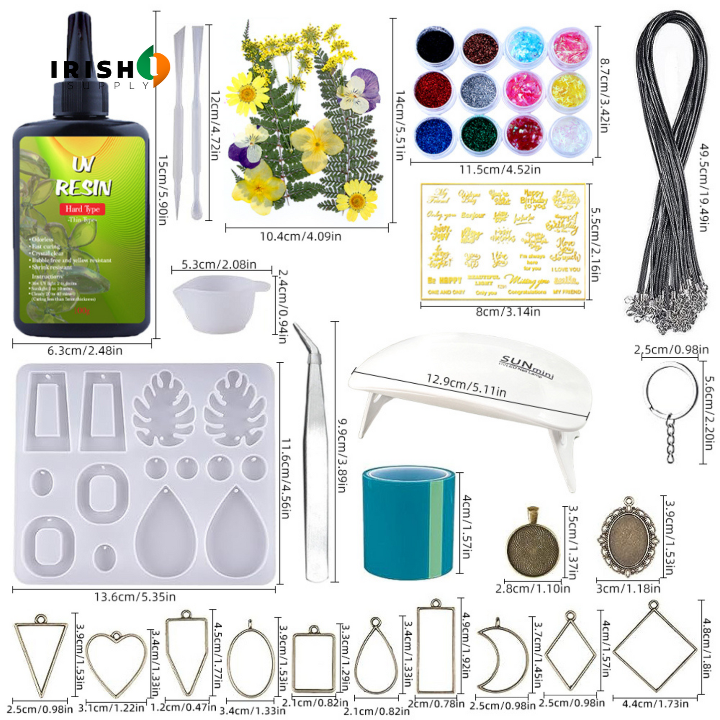 GLEAMORA Jewelry & Keychain All-in-one Kit