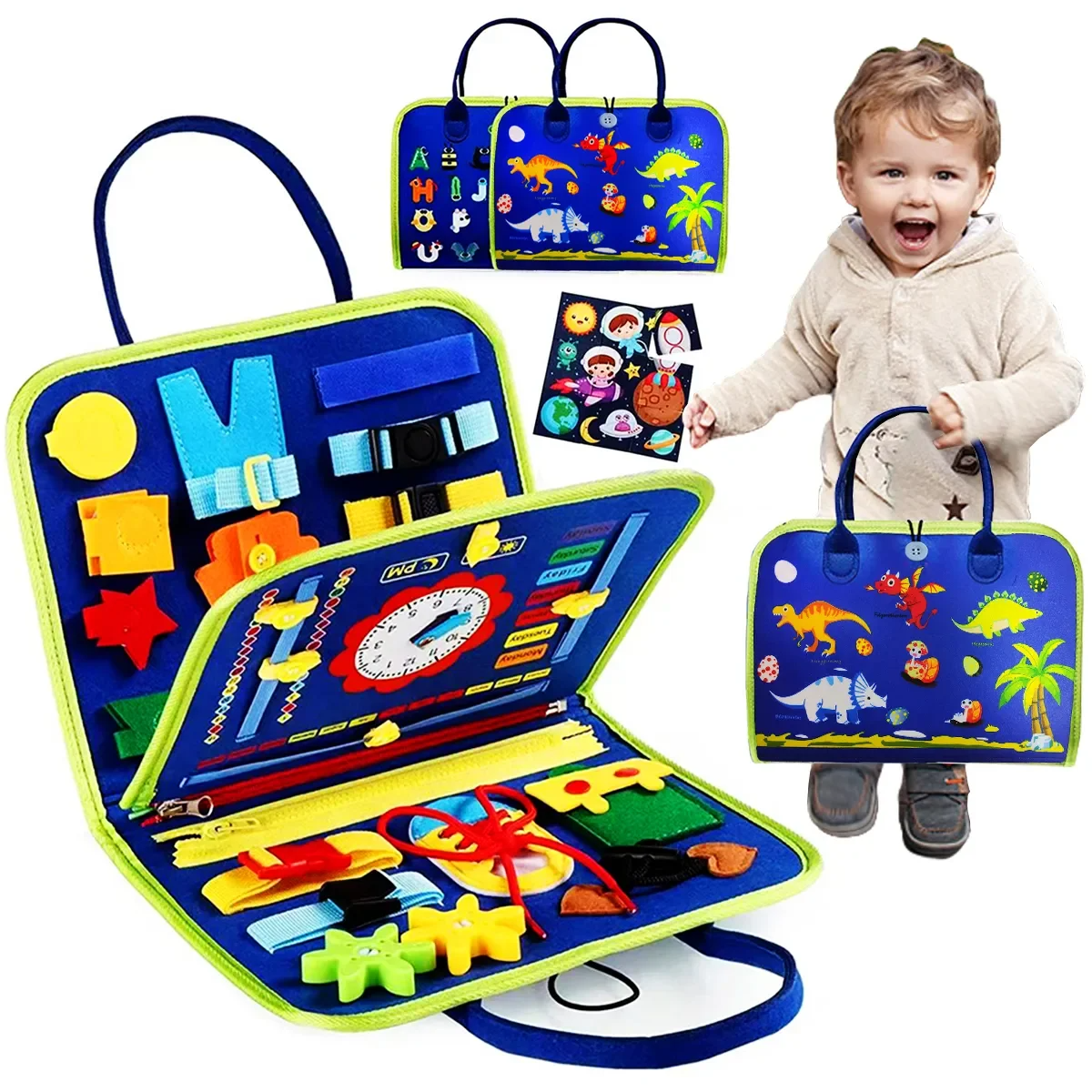 TODDLEPRO Expert Montessori Activity Board