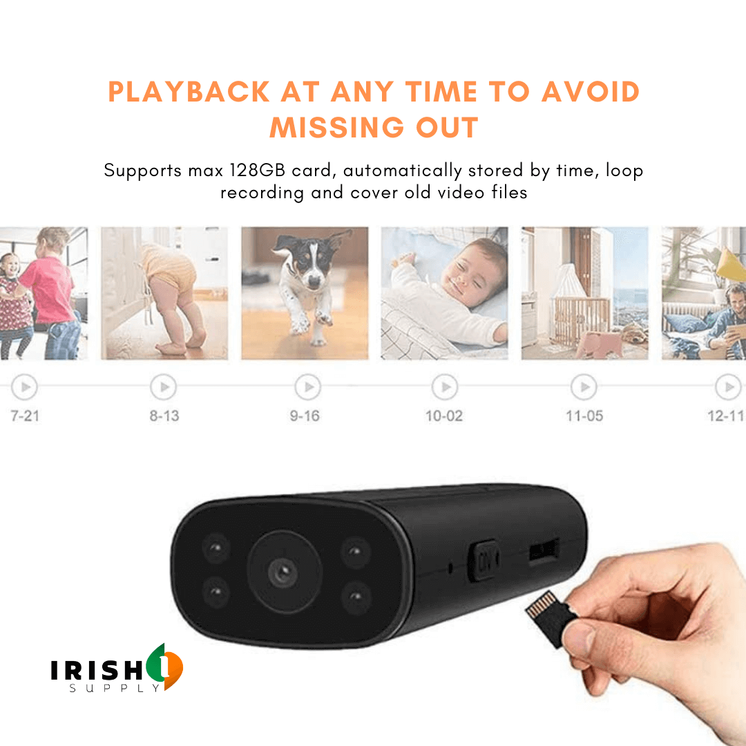 Irish Supply, VIEWA Miniature Portable Wi-Fi Camera