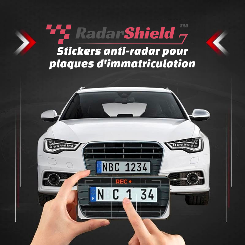 Extra RadarShield™ | Autocollants anti-radar