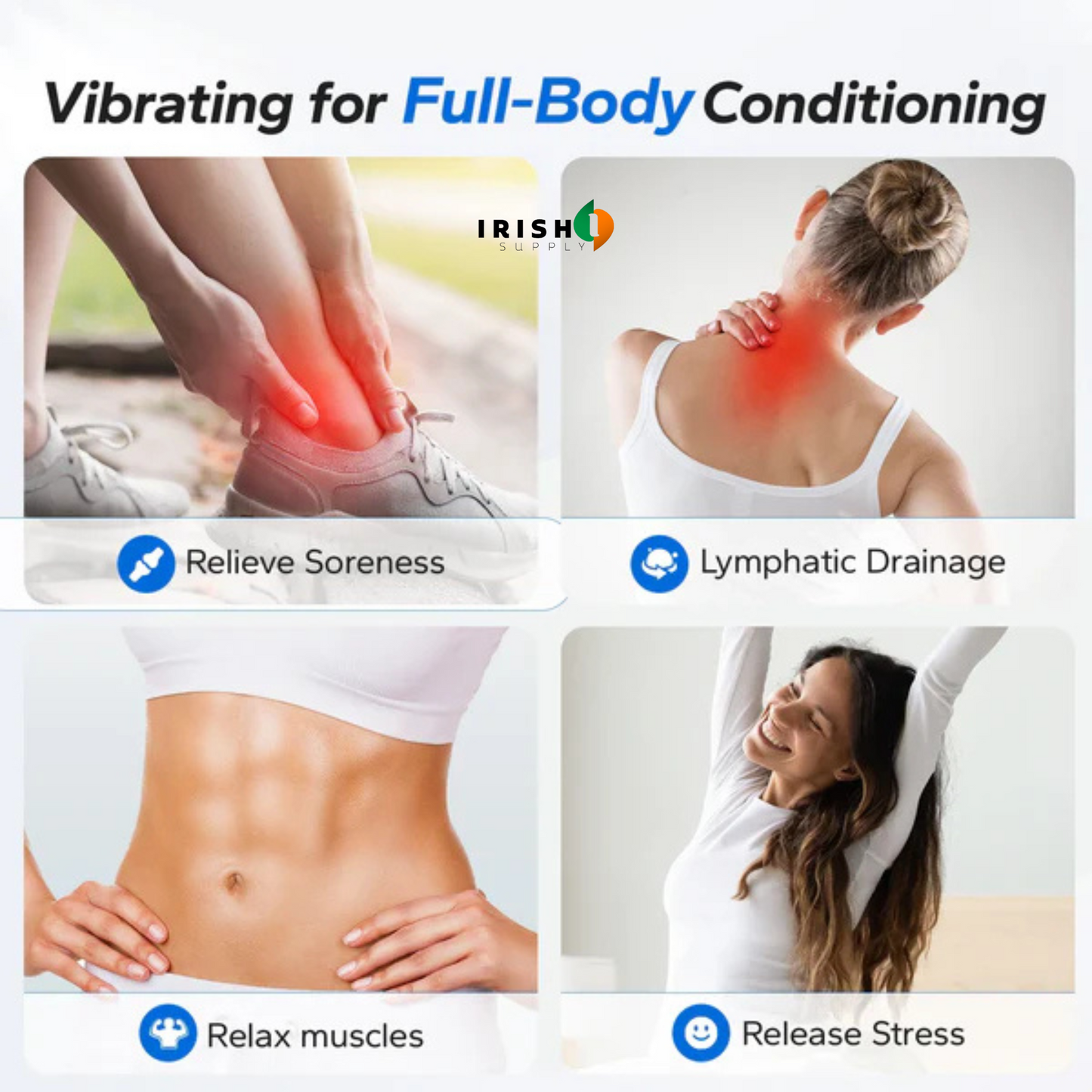 VIBROXIS Electric Whole Body Vibration Plate