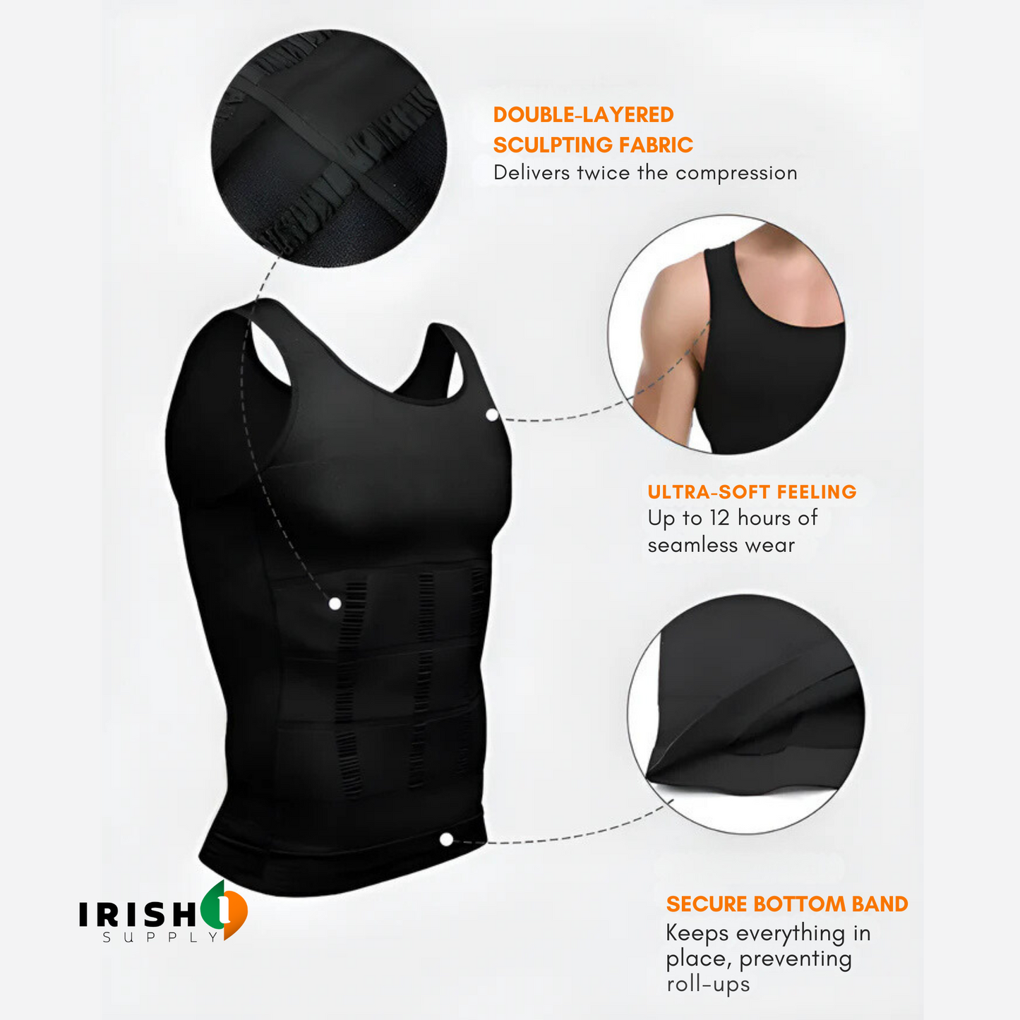 AXISFIT Core-Supporting Shaping Vest