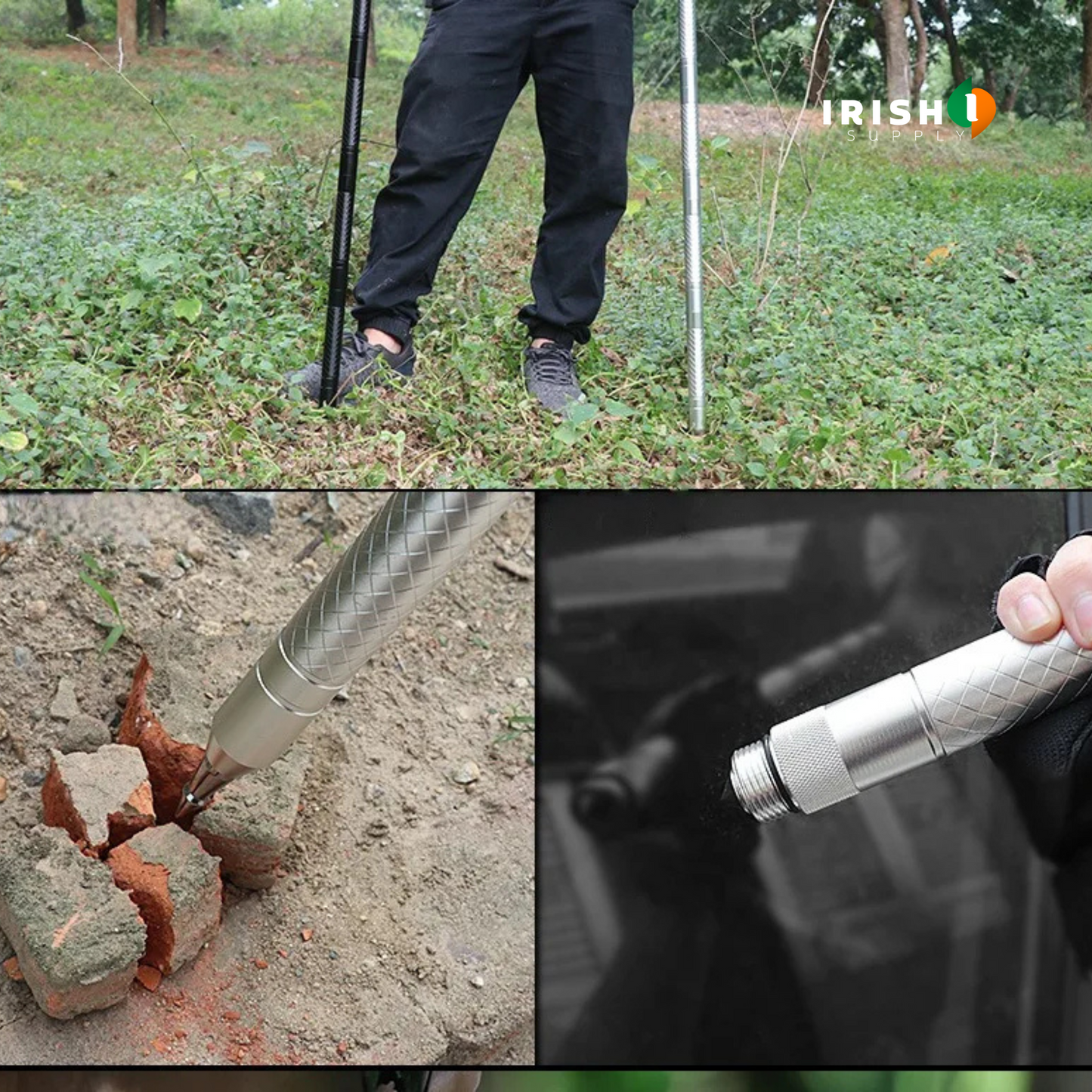 EVERSTRONG  Multifunctional Survival Tools Walking Stick