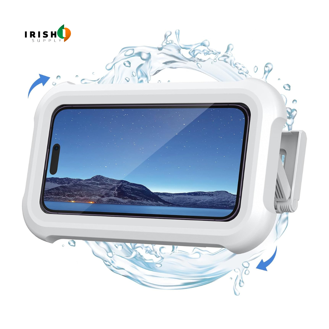 SPLASHSAFE Waterproof Shower Phone Holder