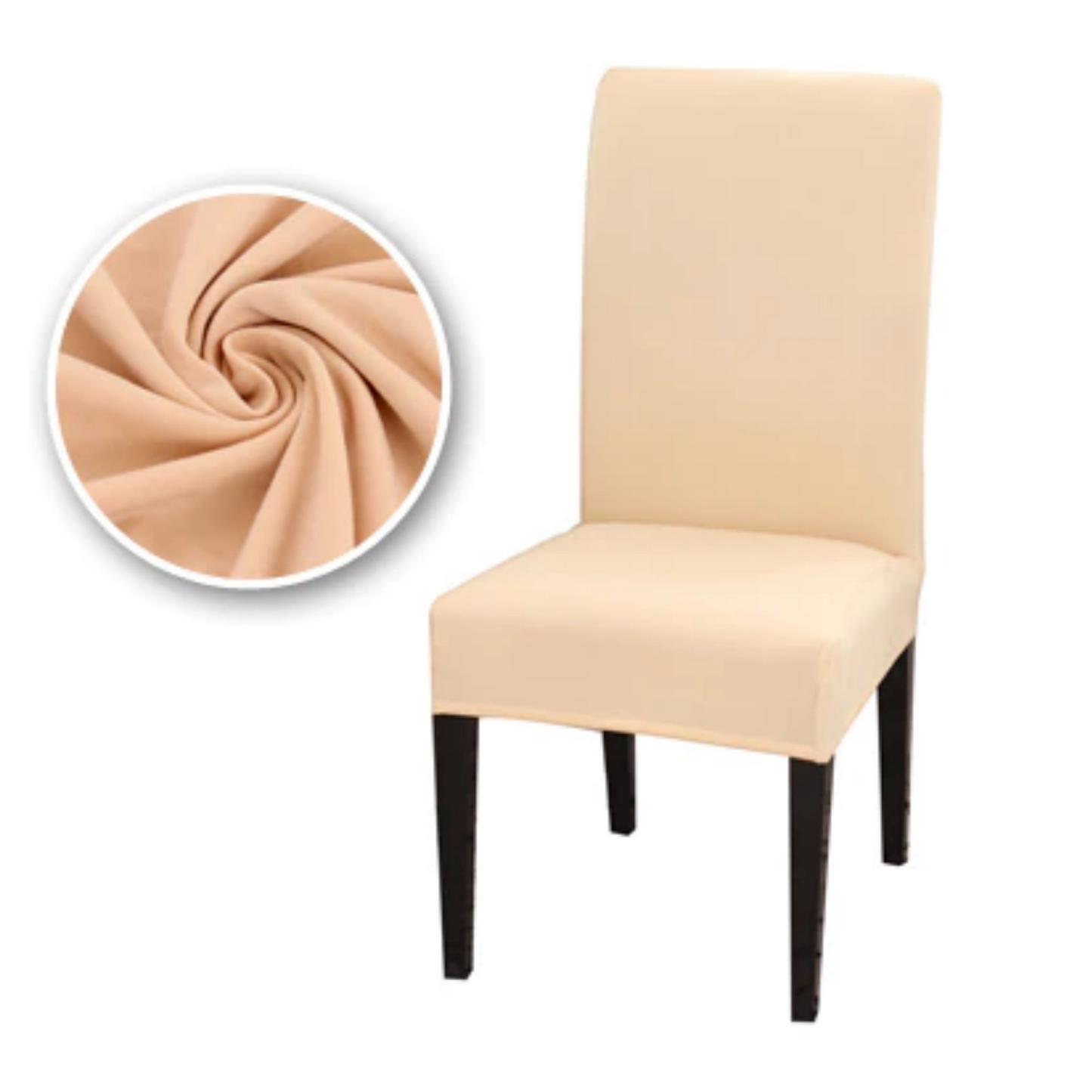 Irish Supply, SLIP COVERIE Removable Seat Chair Cover