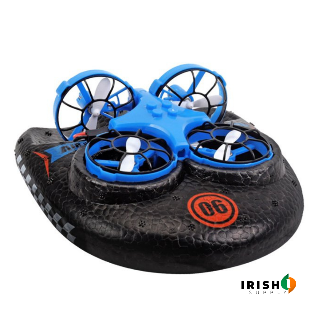 Irish Supply, QUADRASHIFT, 3 in 1  Remote Controlled Hovercraft