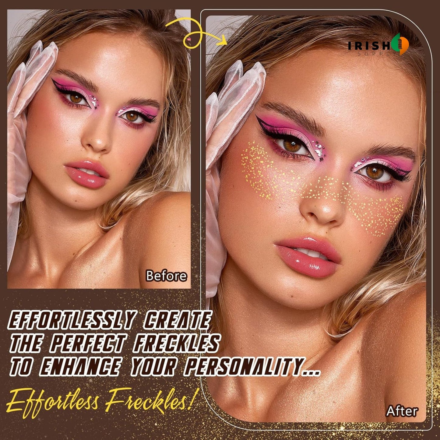 FRECKLIT Elegant Eye Freckle Stickers