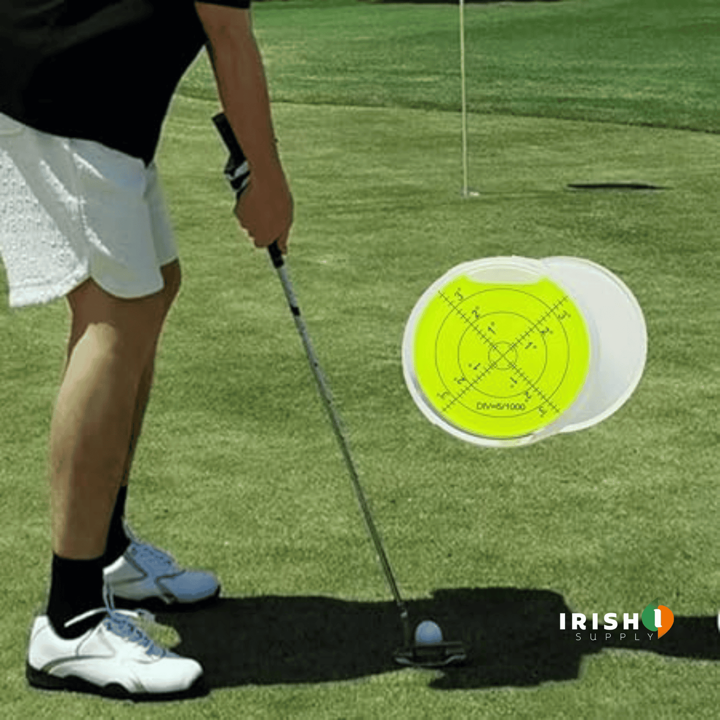 BUBBLEFIX Golf Putting Training Aid