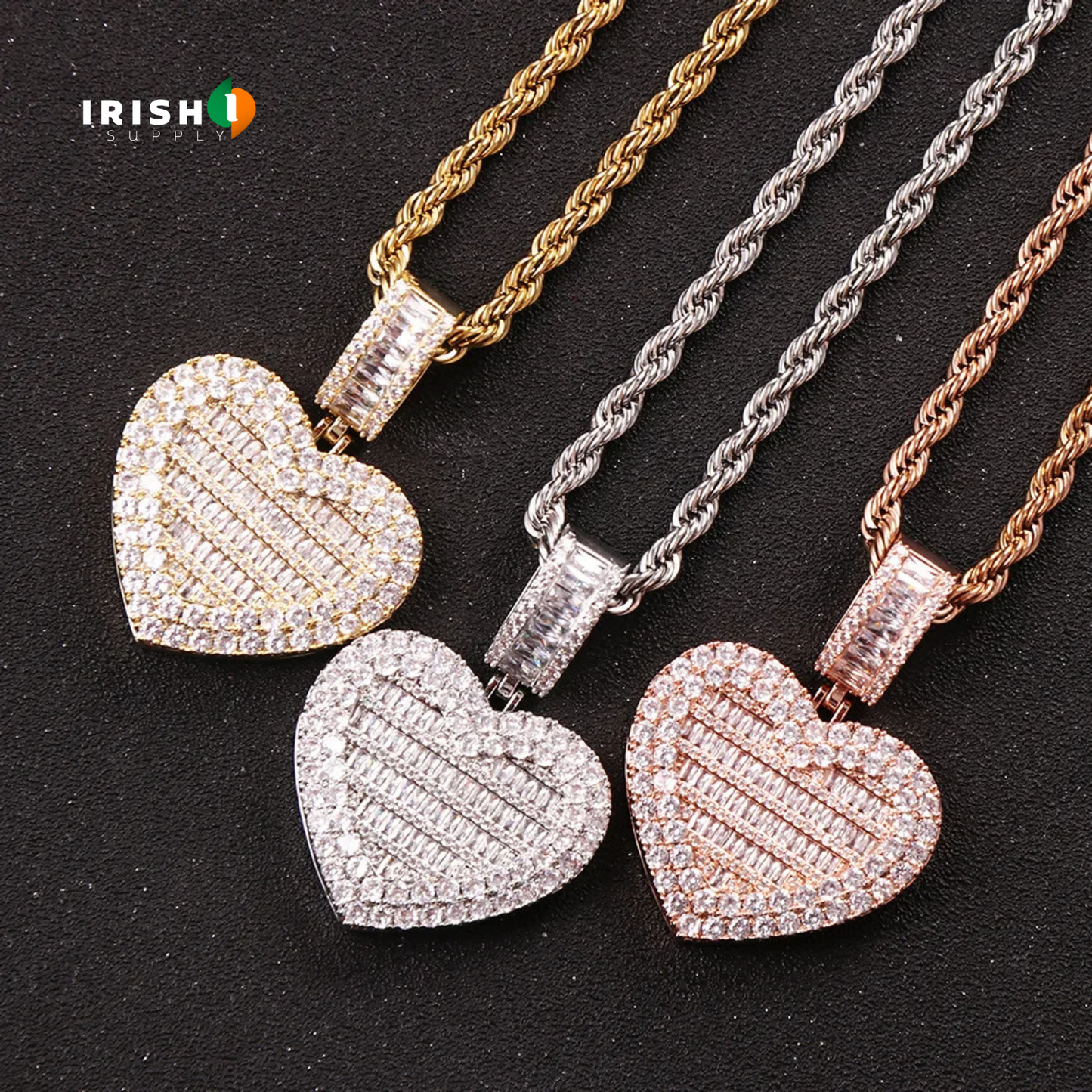 ICELOCK Forever Memory Heart Photo Locket
