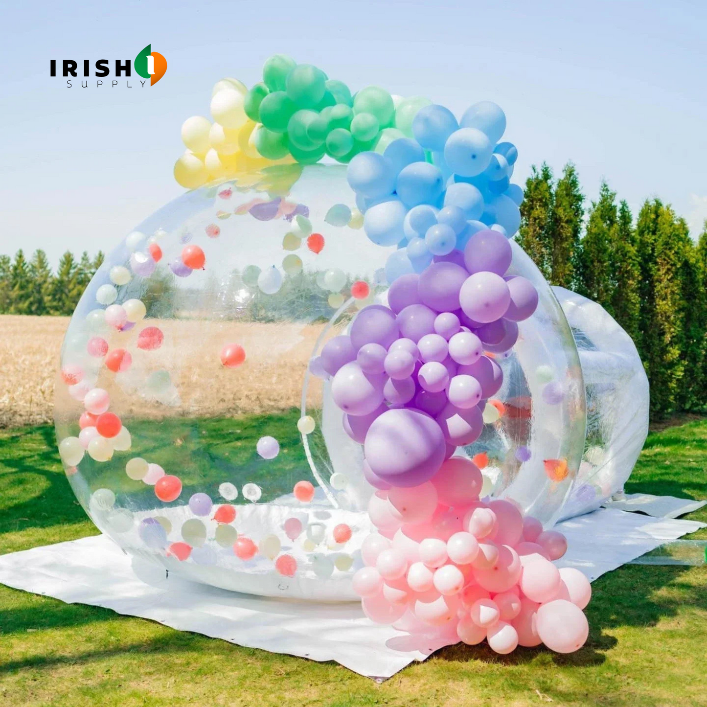 LUMIDOME 3M/10ft Inflatable Bubble Balloon House Castle