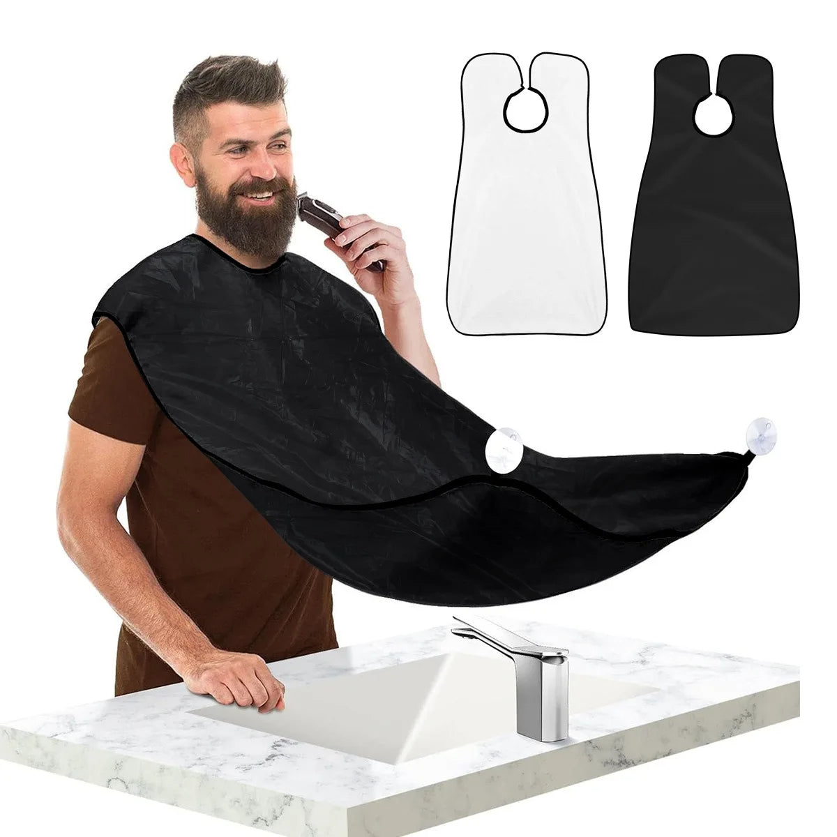 GROOM MATE Men Beard Shaving Bib
