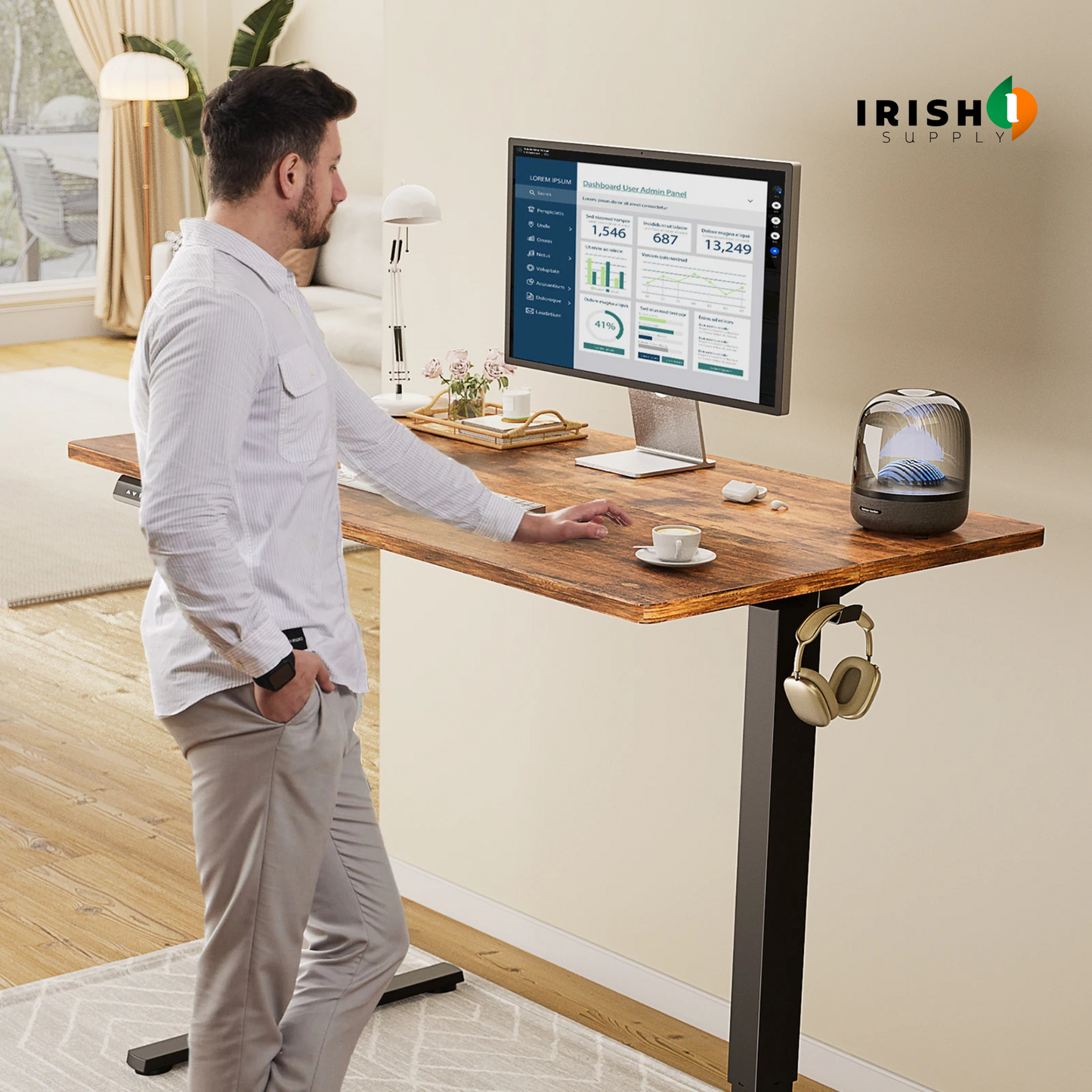 ELEVATEPRO Premium Sit-Stand Desk Solution