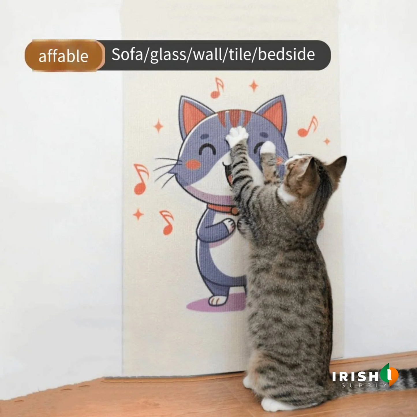 CLAWMAT  Multifunctional Cat Scratching Mat (80cm x 50cm)