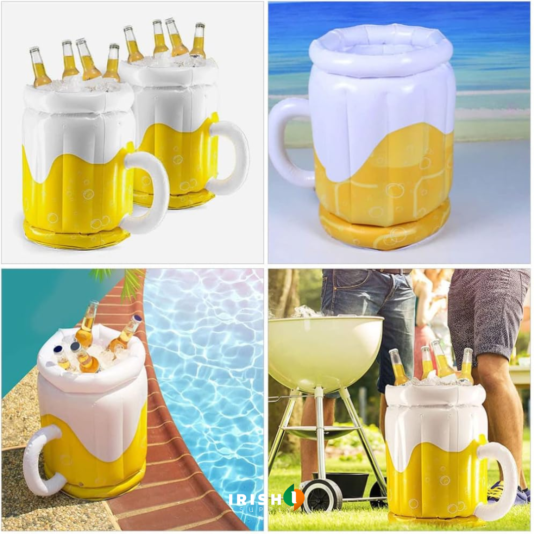 Irish Supply, FLOATBUCKET Inflatable Beer Mug
