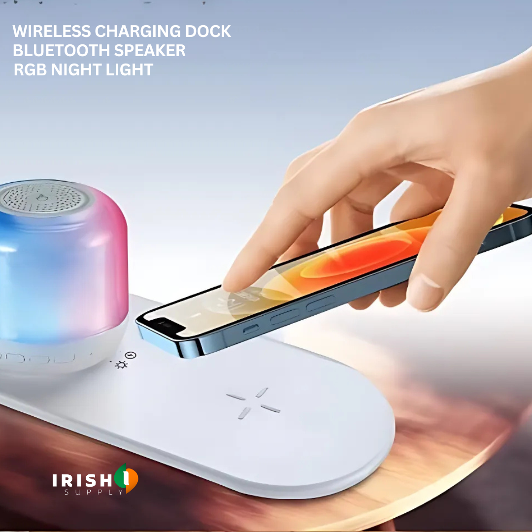 HALOCHARGE 3 In 1  Night Light Charger With Bedside Lamp