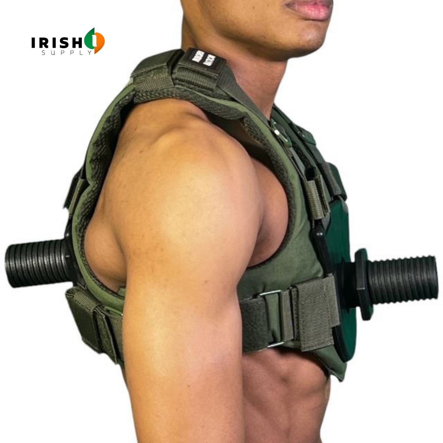 IRONVEST Plate Carrier Weight Loading Running Vest