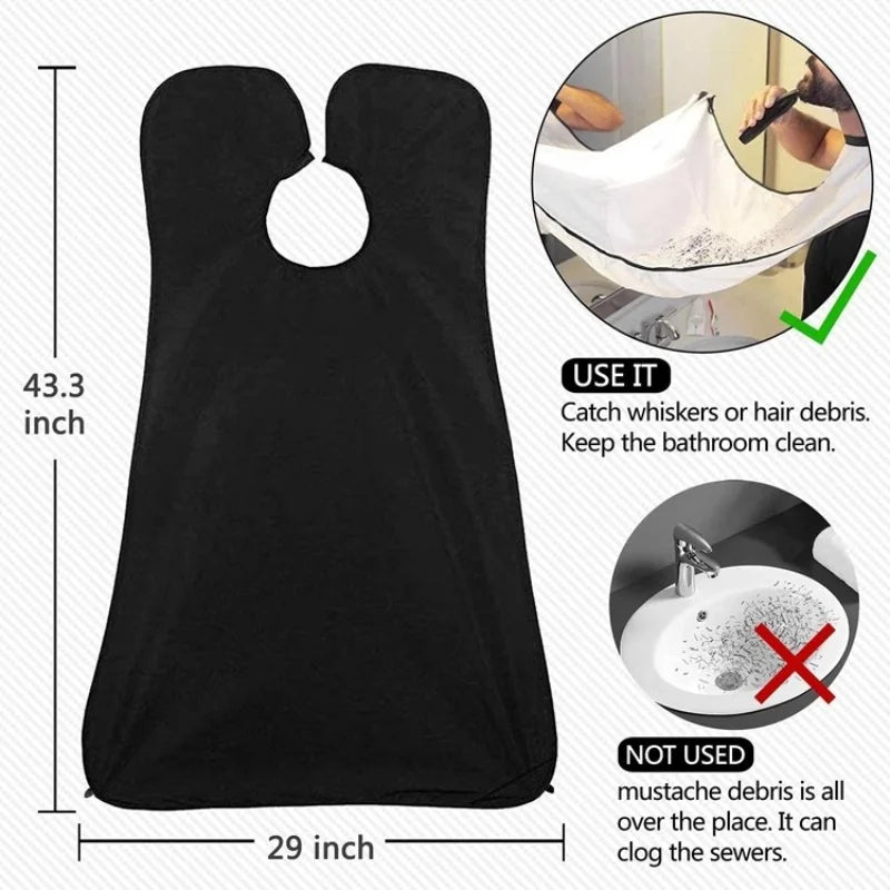 GROOM MATE Men Beard Shaving Bib