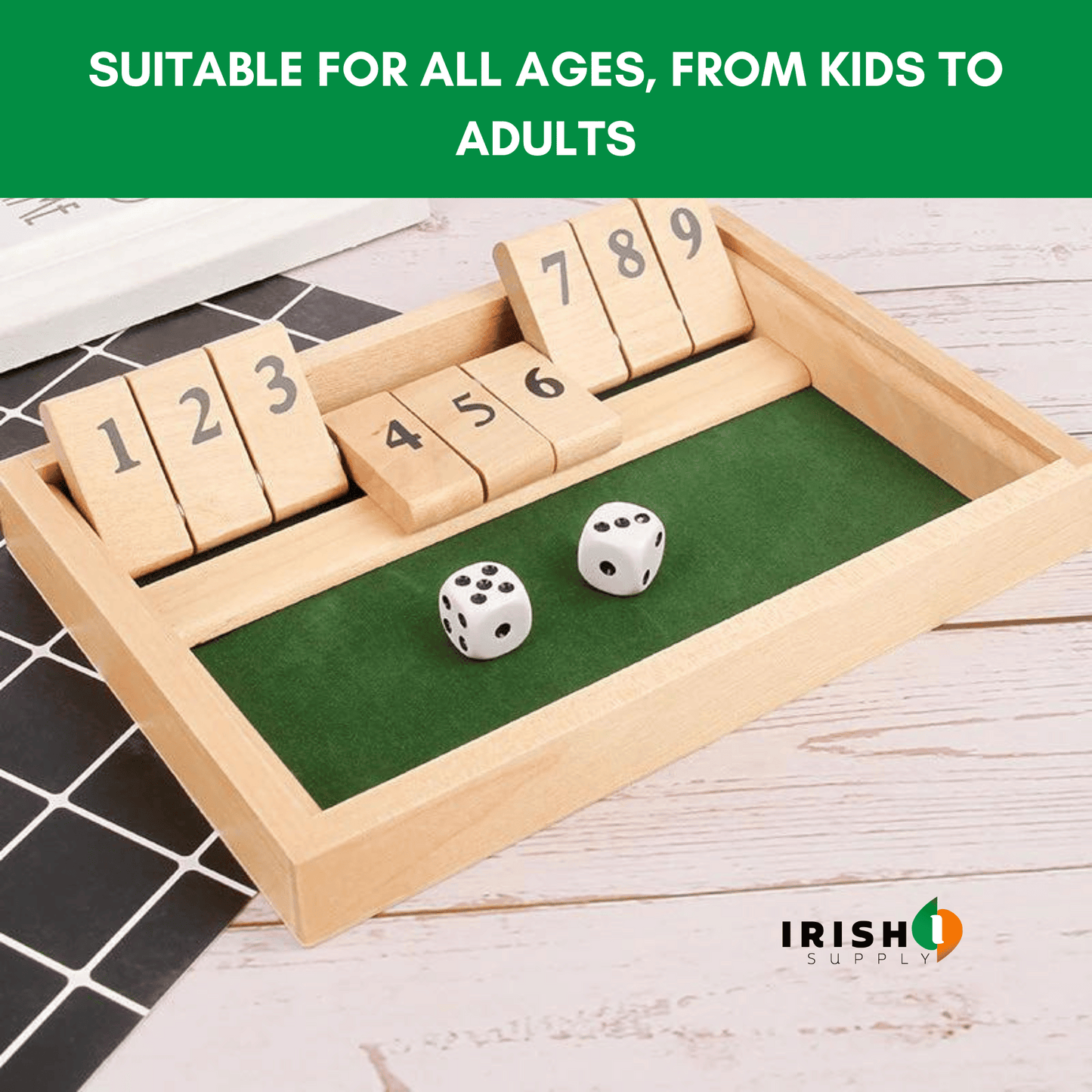 MATHBOX Shut The Box Game