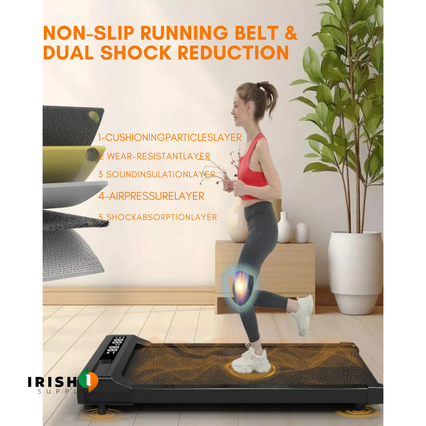 ENDURA Walking pad Treadmill with Remote Control
