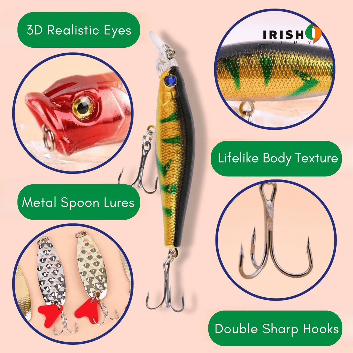 CATCHDAY™ Fishing Tackle Set