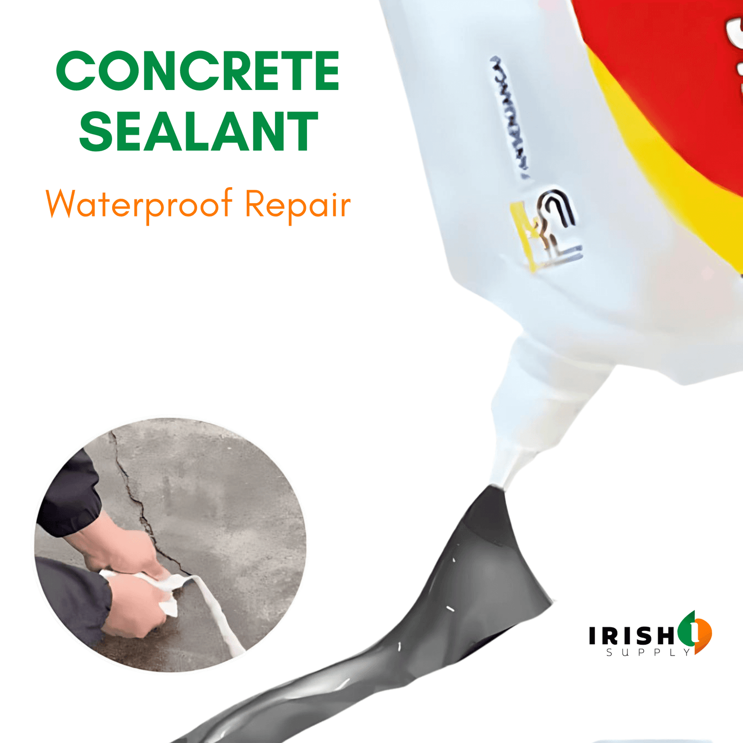 Concrete Crack Filler, Crack Repair Sealant (200g)