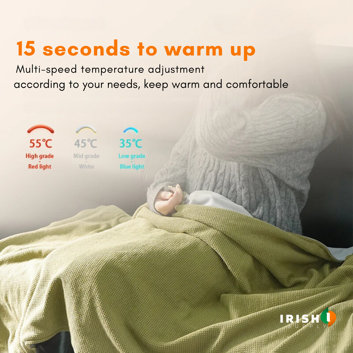 WARMIFY Portable Heating Blanket