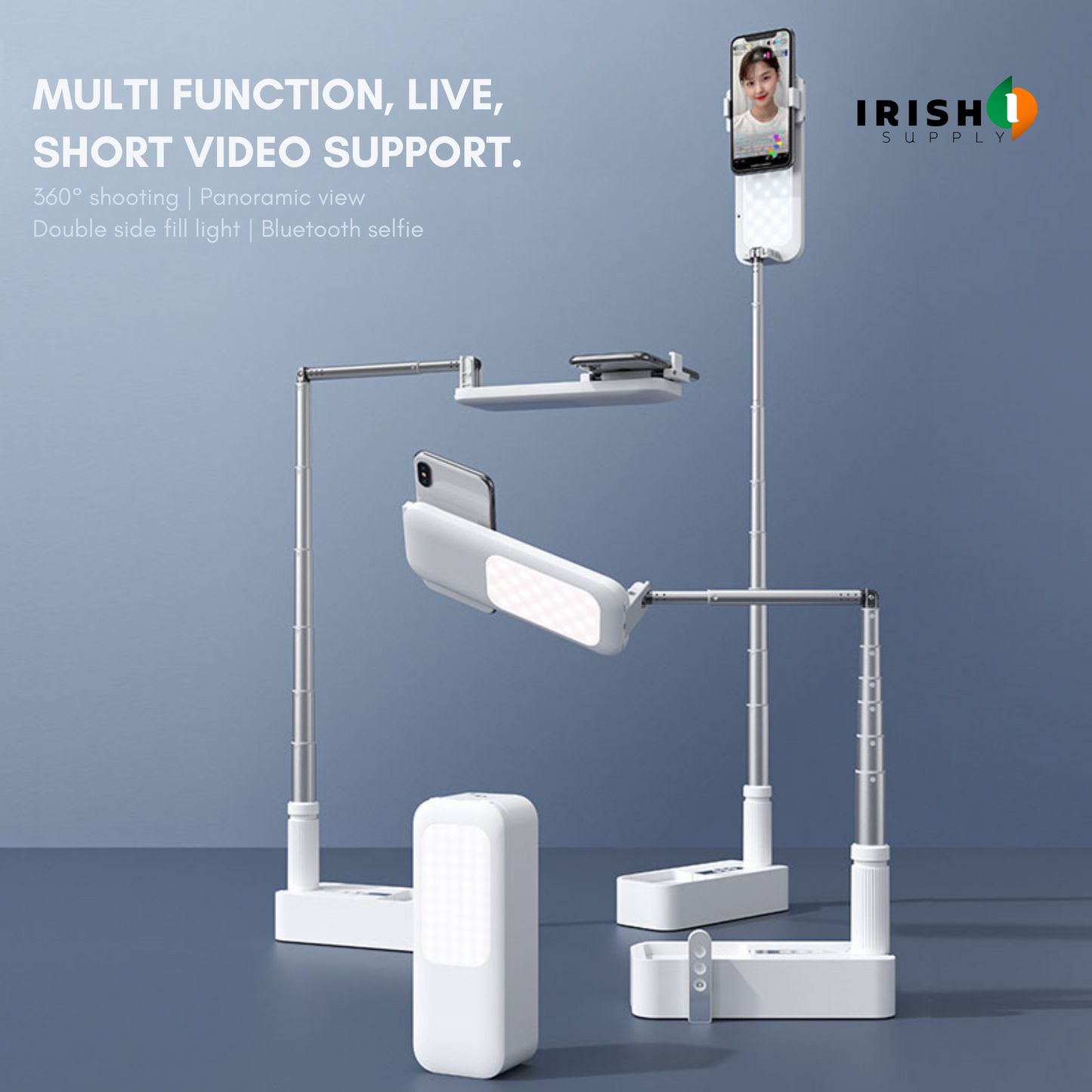 PIXELIGHT Portable Selfie Phone Holder