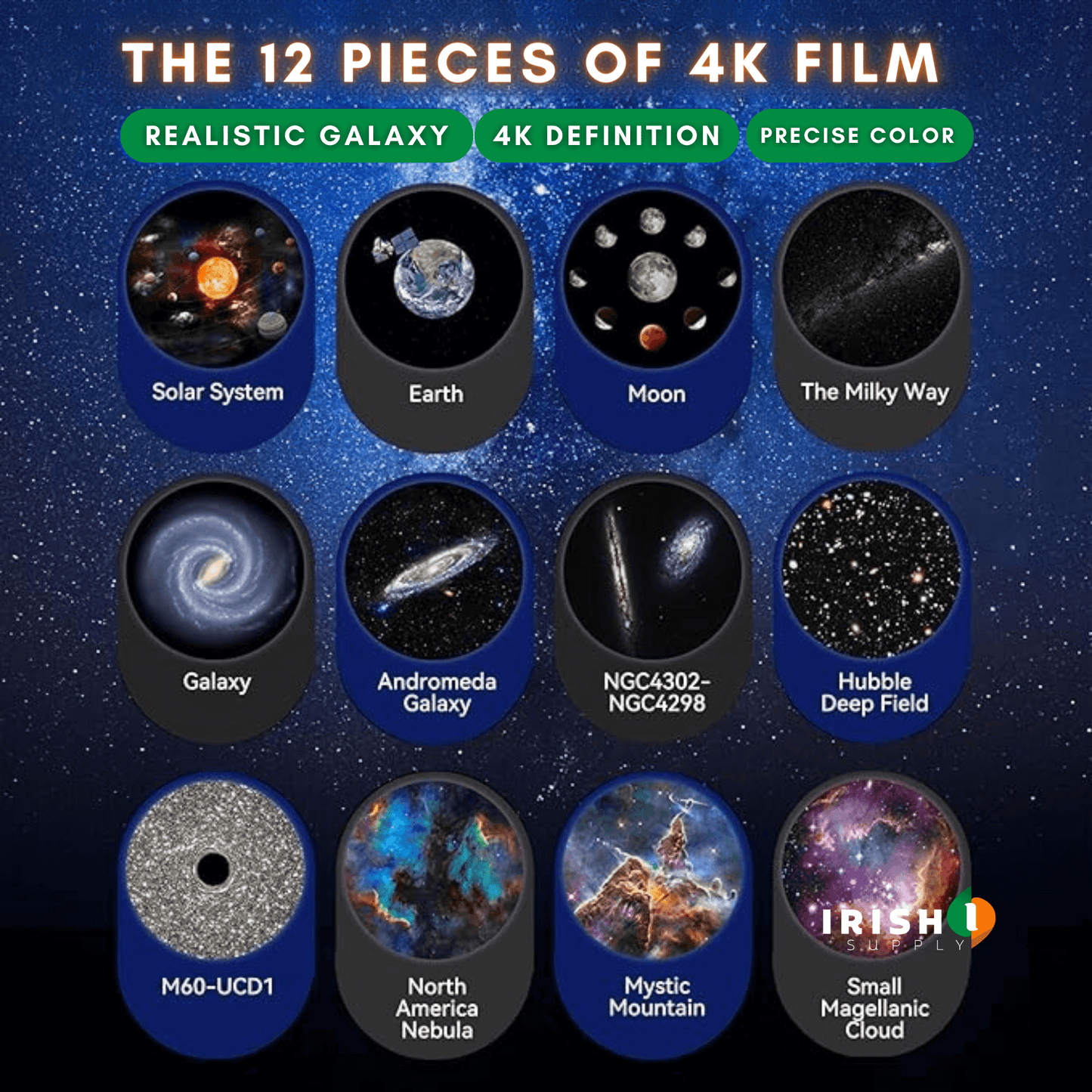 GALAXIFY - 12 in 1 Night Light Galaxy Projector