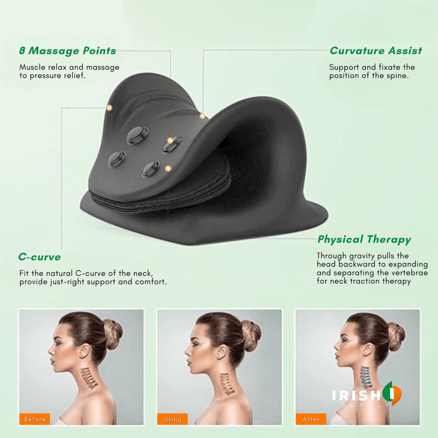 VENTIX Relaxing Cervical Traction Device