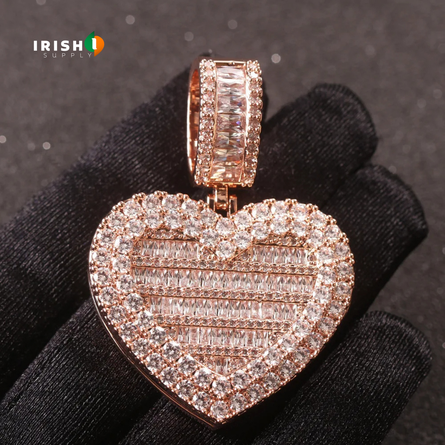 ICELOCK Forever Memory Heart Photo Locket