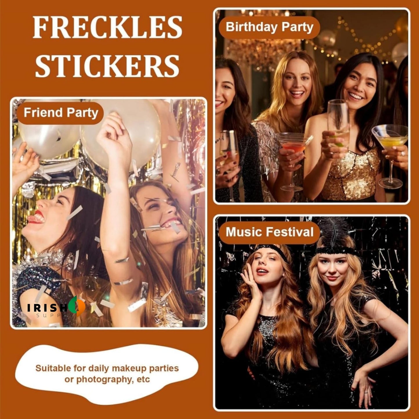 FRECKLIT Elegant Eye Freckle Stickers