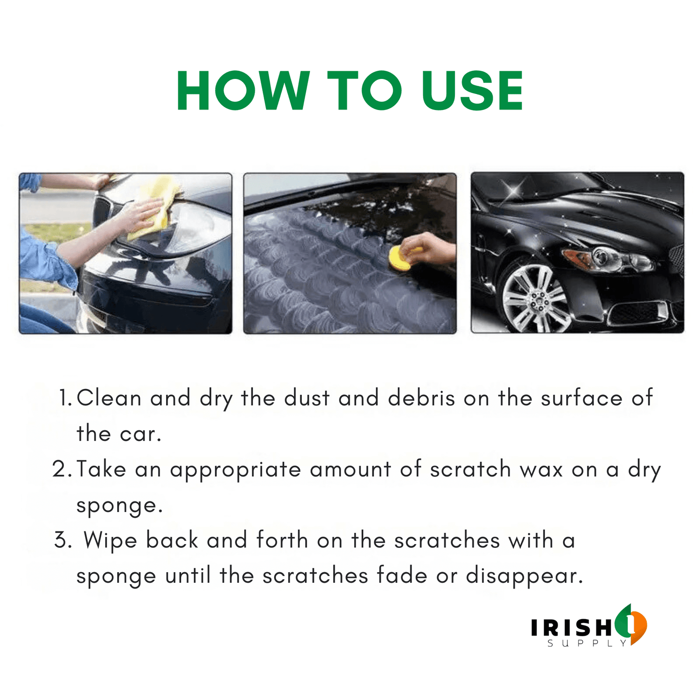 Car Scratch Remover Wax/Paste - IrishSupply