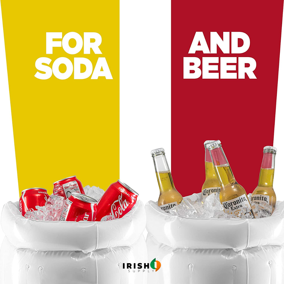 Irish Supply, FLOATBUCKET Inflatable Beer Mug