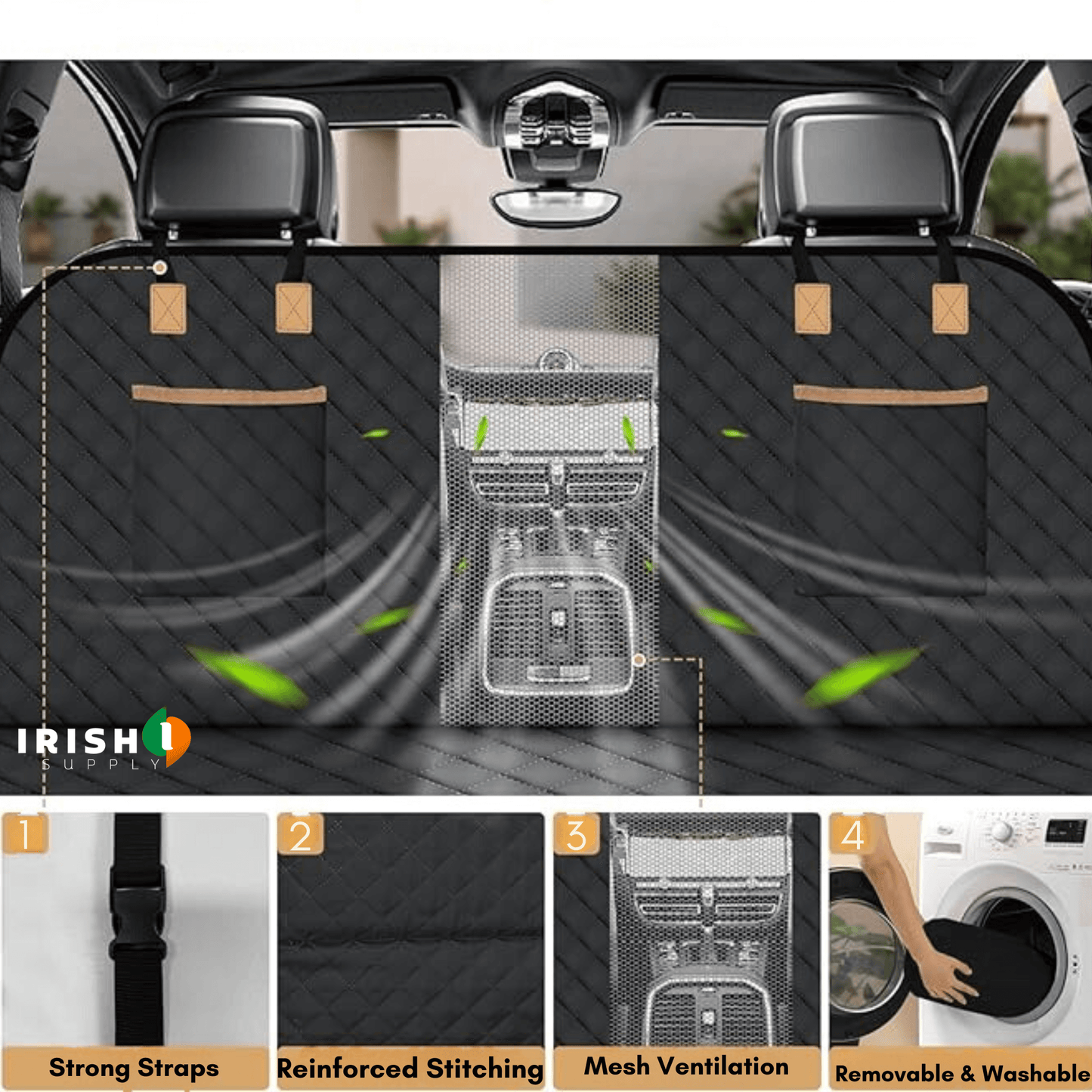 TRAVELPAWS Dog Seat Car Cover