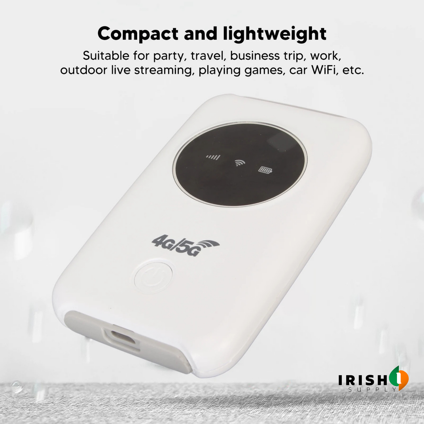 SPEEDFI 300Mbps 4G/5G Portable Wireless WiFi Router (3200mAh)