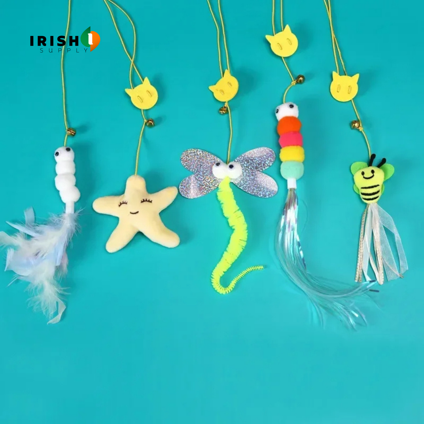 KITTYTETHER Hanging Door Type Interactive Kitten Toy