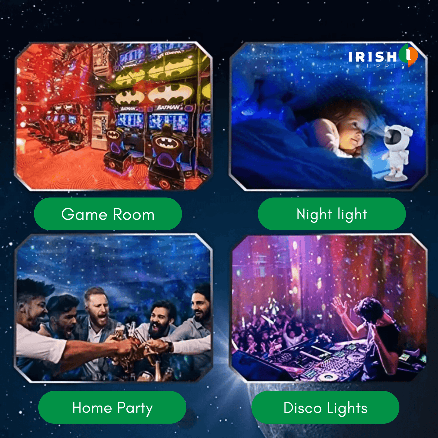COSMOGLOW Immersive Astronaut Night Light