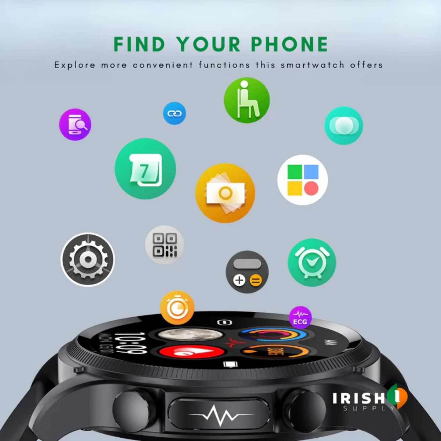 CARDIOWAVE  Smartwatch Cardiac Wellness Tracker