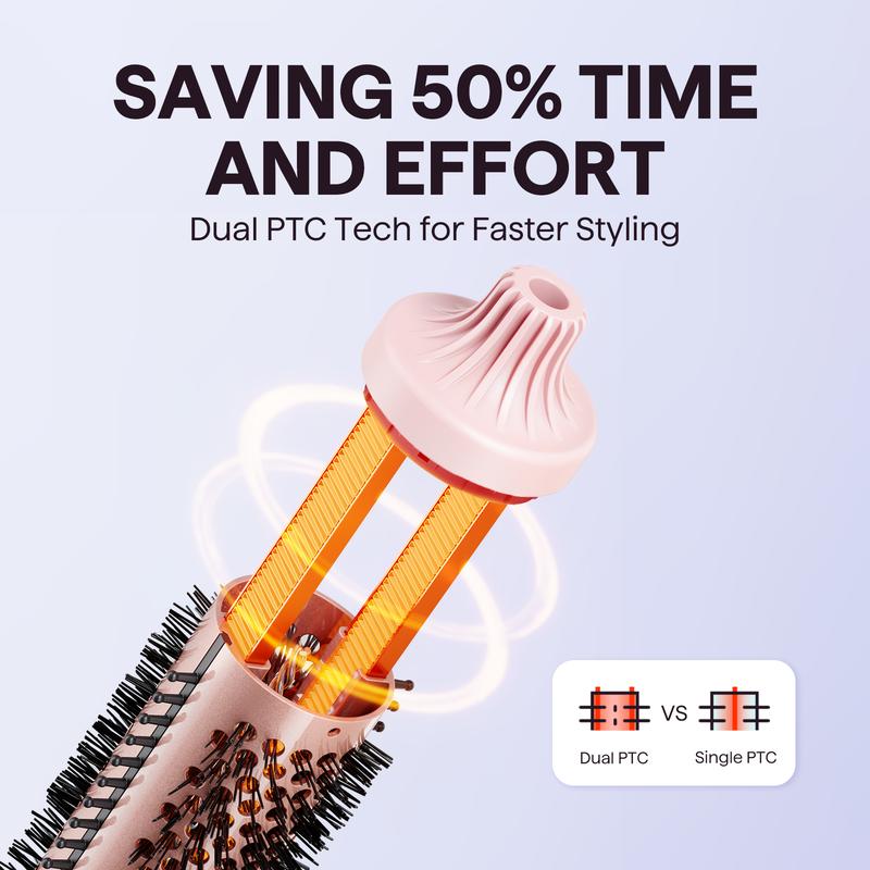 VOLUMAX 3-in-1 Negative Ion Volumizing Thermal Hair Brush