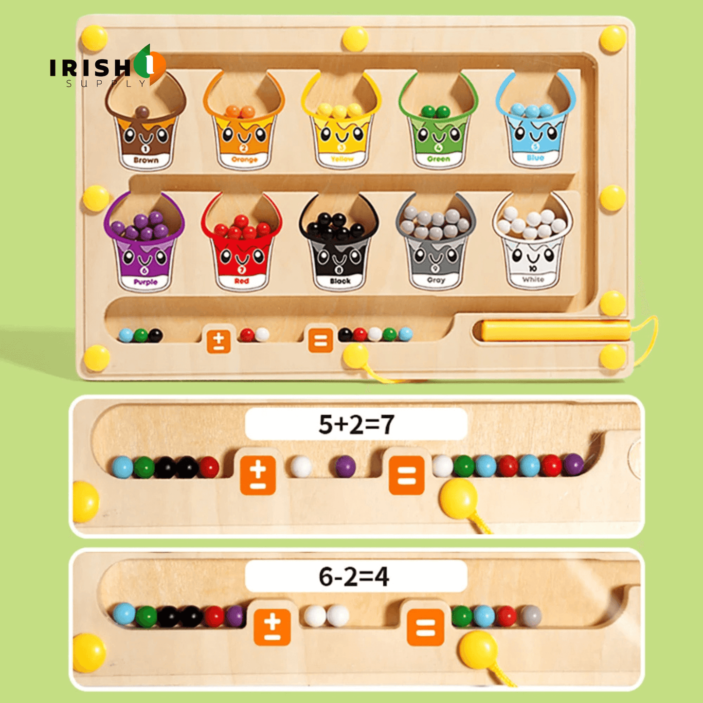 COLORO™ 2-in-1 Magnetic Montessori Maze