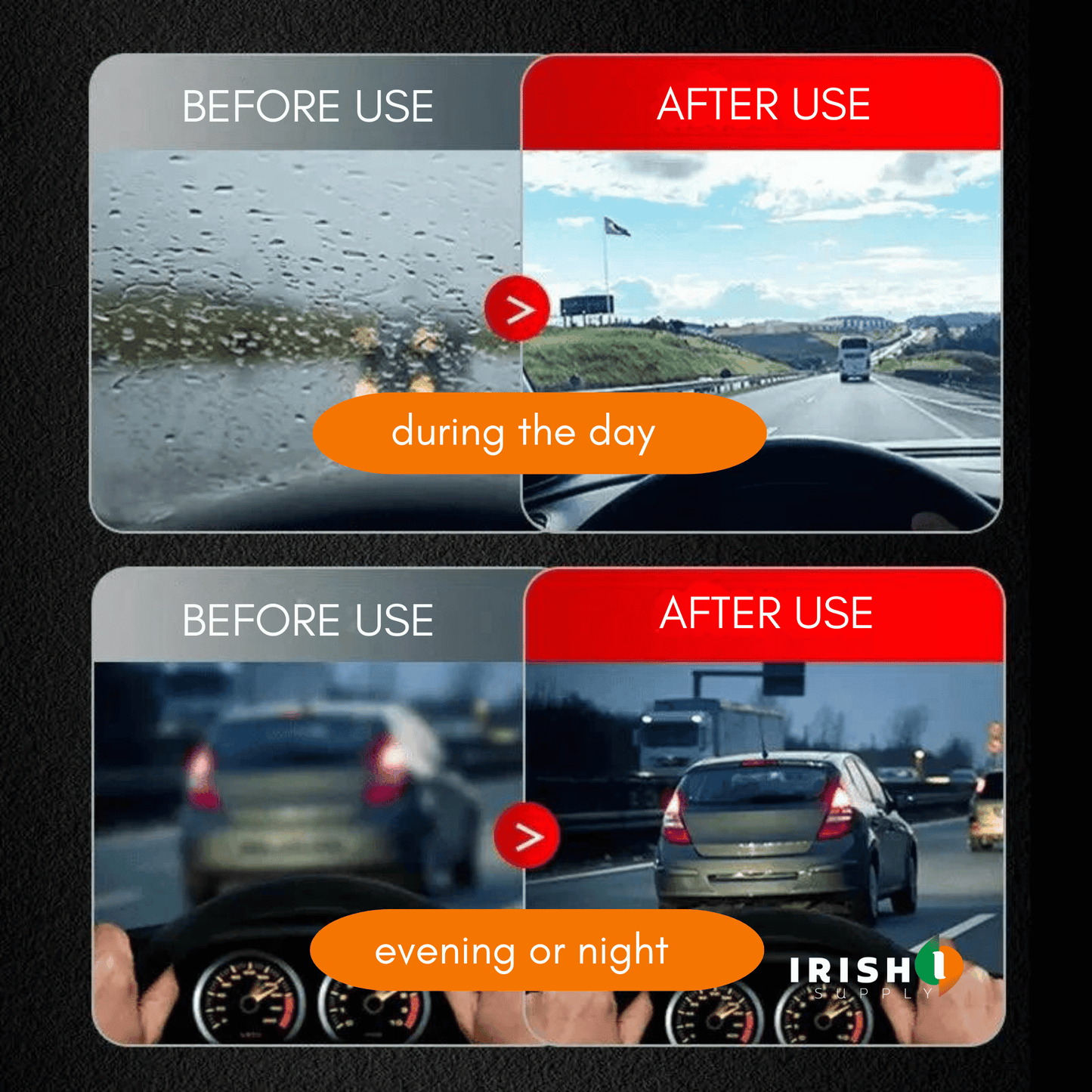 CLEARVIEW Windshield Cleaner & Oil Film Remover