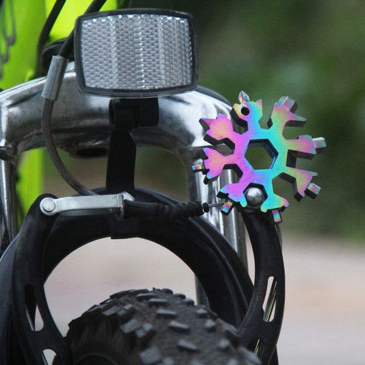 Irish Supply, LYFESAVER 18-IN-1 STAINLESS STEEL SNOWFLAKES STANDARD MULTI-TOOL