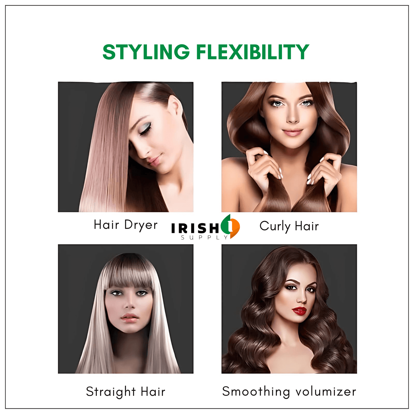 Vivify™ Device: One-Step Hair Brush and Dryer
