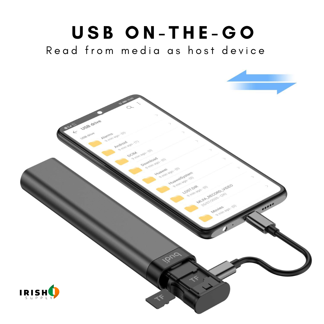 Irish Supply, SMARTLINK  Essential Travel Data Sync Cable Stick