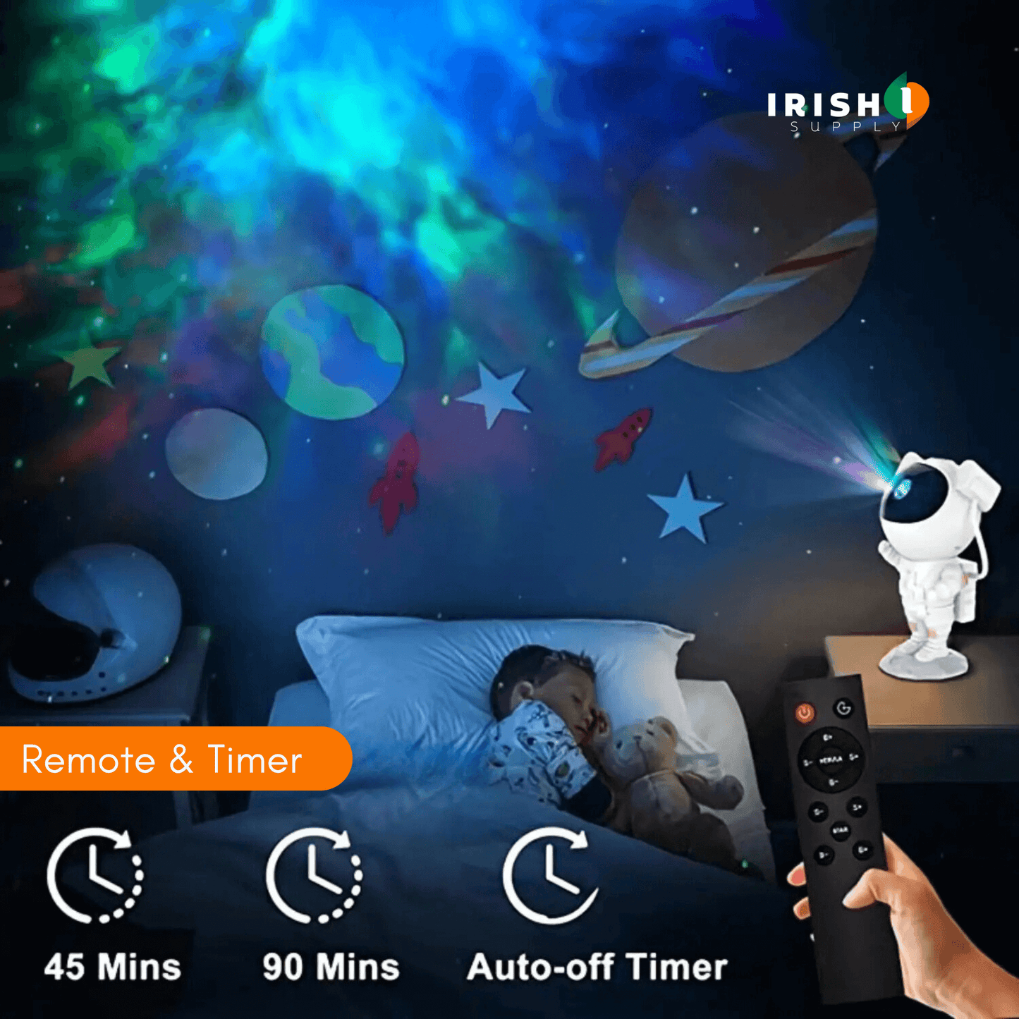 COSMOGLOW Immersive Astronaut Night Light
