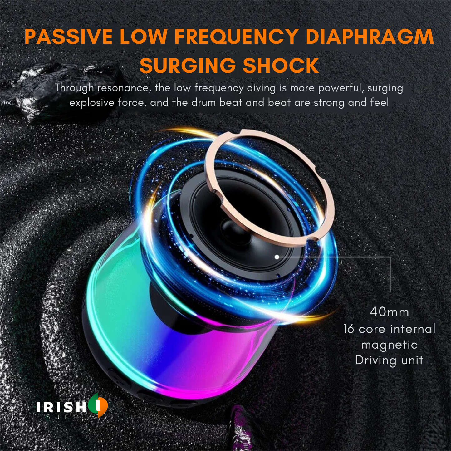 SOUNDRING Wireless Sound Box Magnetic Bluetooth Speaker