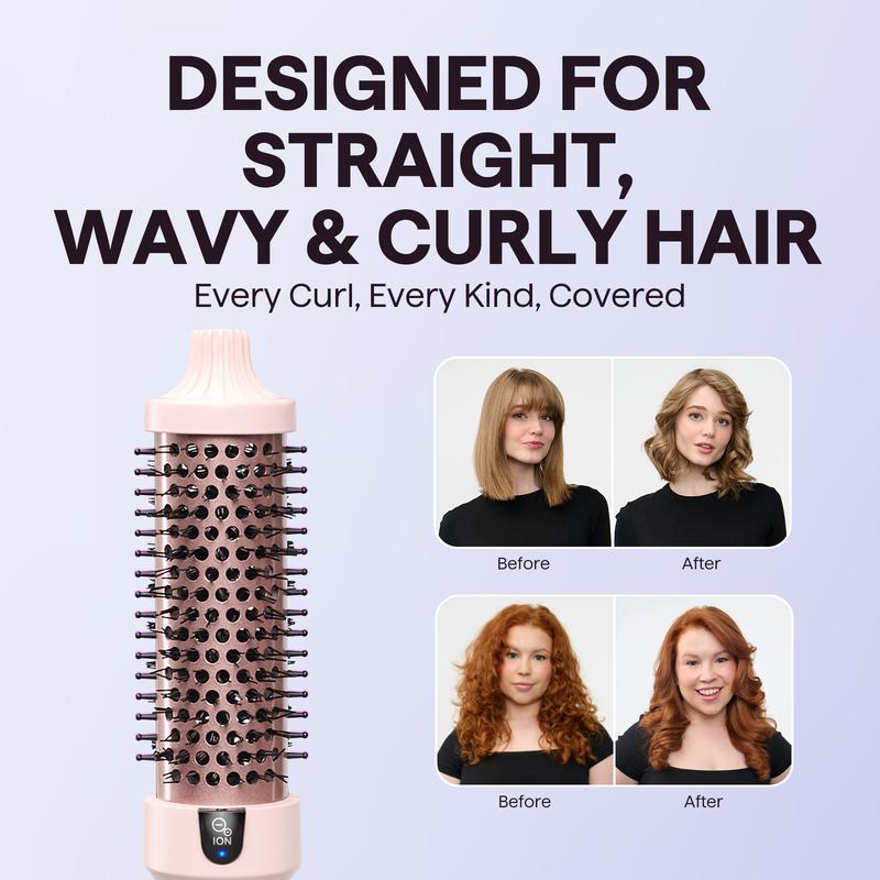 VOLUMAX 3-in-1 Negative Ion Volumizing Thermal Hair Brush