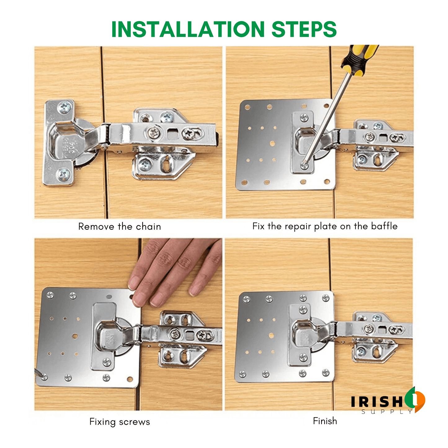 HINGEREVIVE Hinge Repair Plate Kit
