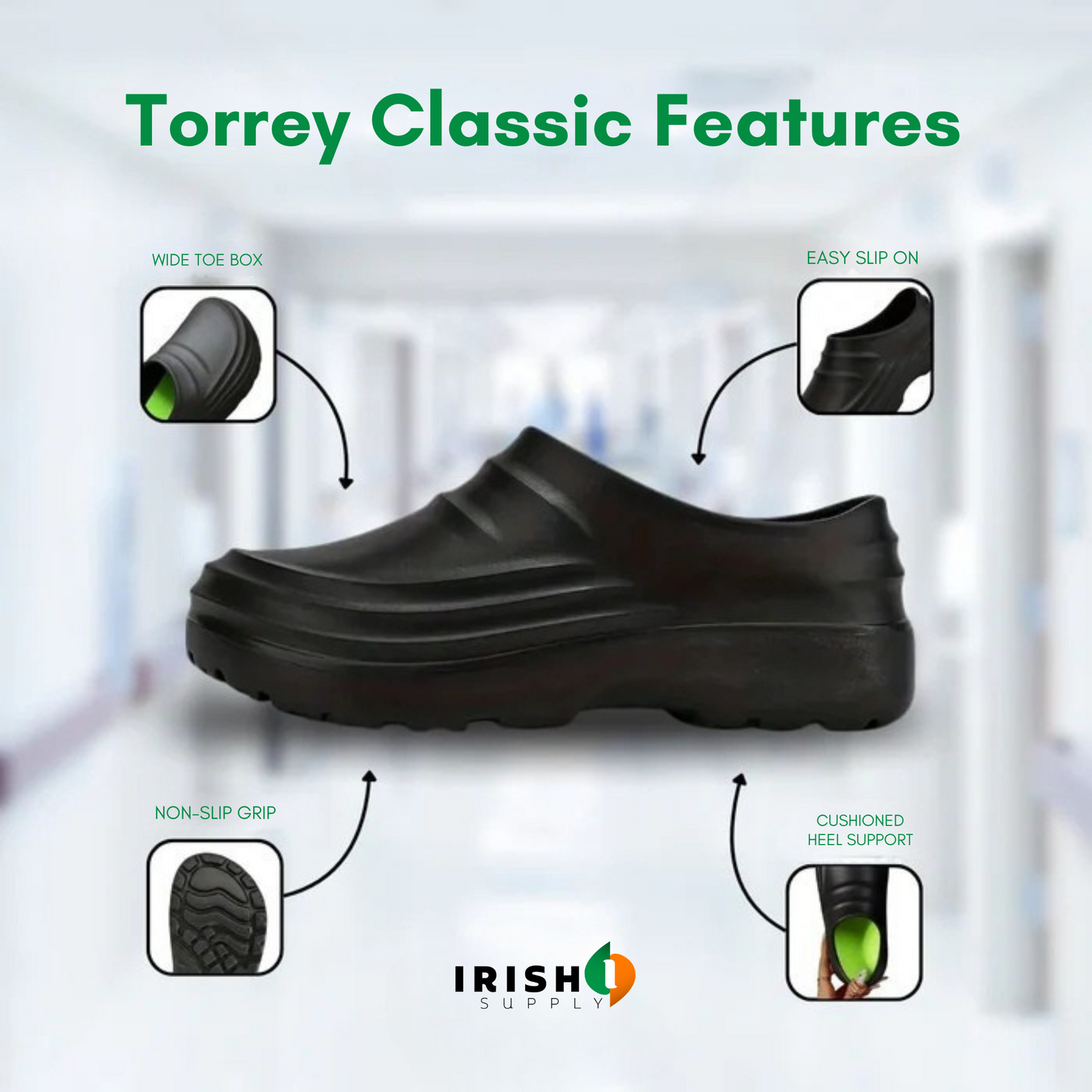 STORMSTEP Comfortable Anti-Slip Oil Resistant Work Shoes