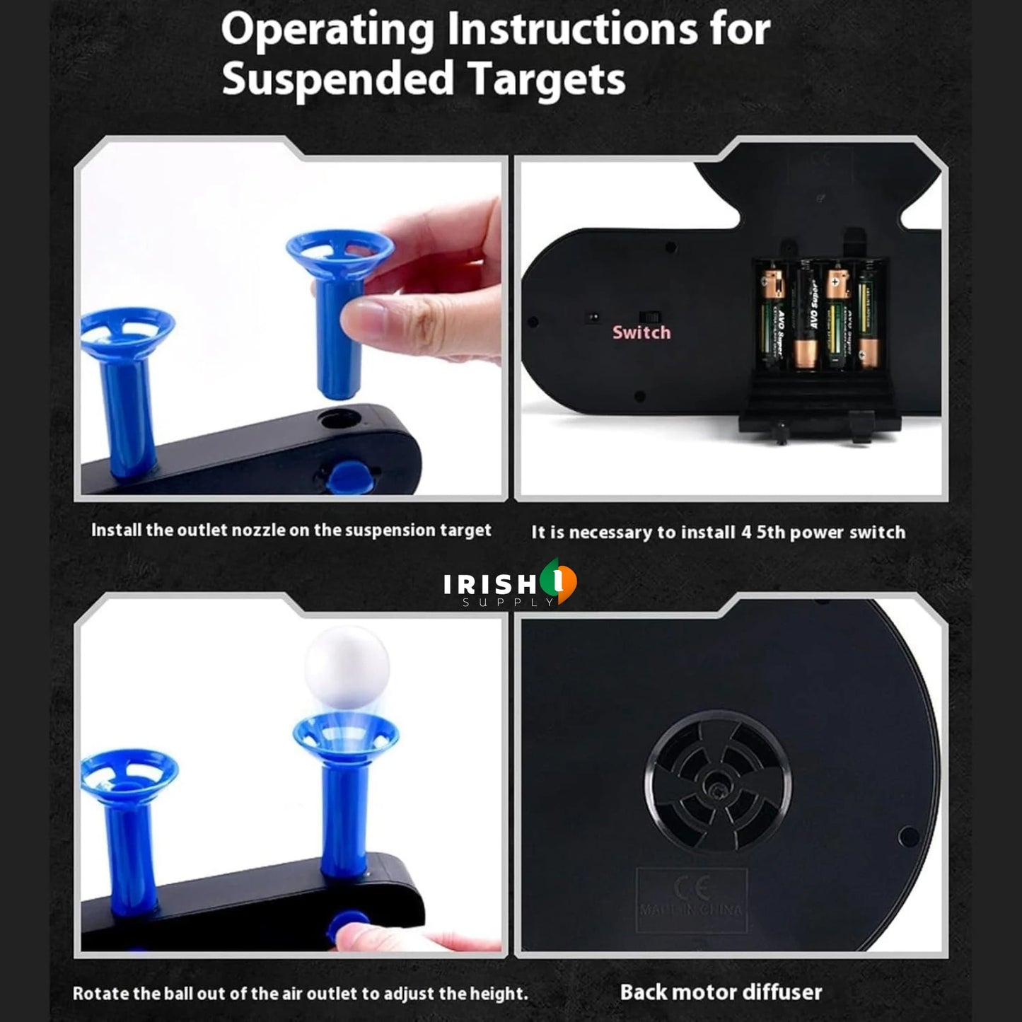 AEROBLAST Hovering Target Challenge Kit